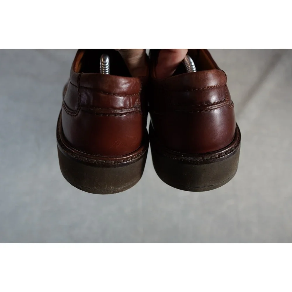 ECCO Men's Brown‎ Leather Oxford Shoes USA 11  EU 45 Lace Up